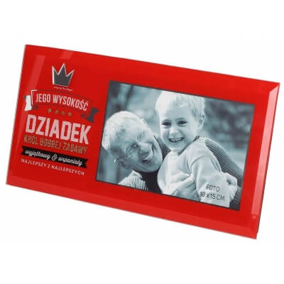 Ramka - Jego Wysokość Dziadek - Dzień Dziadka